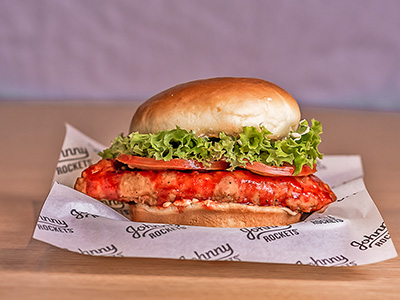 Crispy Chicken Burger Sandwich