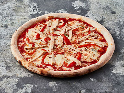 Whole Wheat Spicy Chicken Pizza
