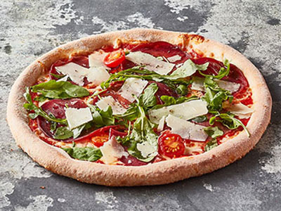 Air Dried Beef And Rucola Pizza