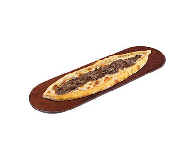 Cheese Pide With Doner Meat