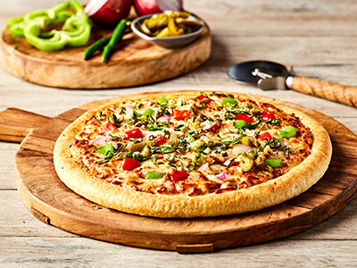 Medium Vegetable Fajita Pizza