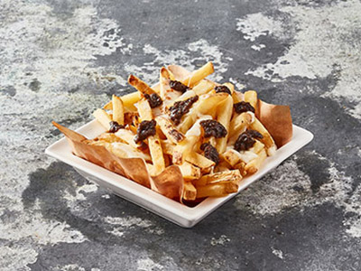 Skin On Fries With Cheese And Truffle