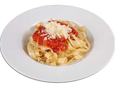 Fettuccine With Tomato Sauce